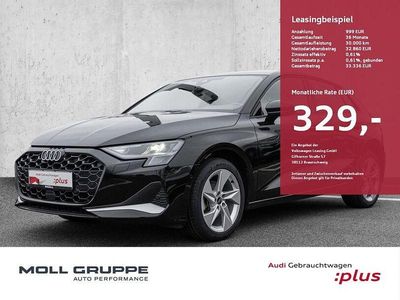 Gebraucht Audi A3 Advanced Plus 150 PS (110 kW) 2024 Mythosschwarz metallic Limousine