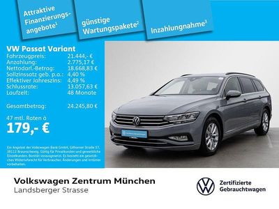 Grau Gebraucht 2023 VW Passat Business Kombi | 21.444 € (Fairer Preis)
