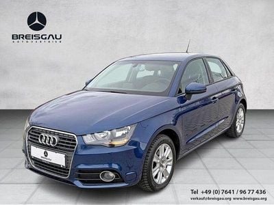 Gebraucht Audi A1 Sportback Attraction 86 PS (63 kW) 2014 Blau Kleinwagen