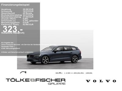 Gebraucht Volvo V60 Plus 197 PS (144 kW) 2023 Denim blue / metallic Kombi
