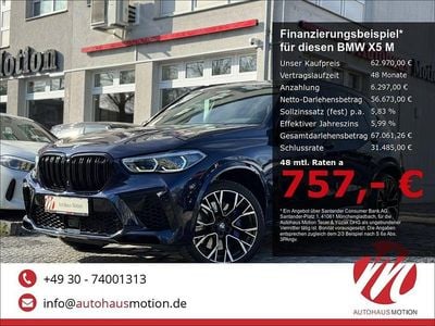 Second-hand BMW X5 M Competition Edition 626 CP (460 kW) 2021 Albastru SUV