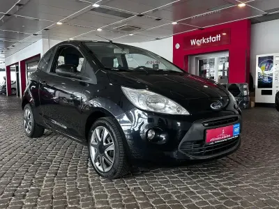 Gebraucht Ford Ka Titanium 69 PS (50 kW) 2009 Midnightschwarz metallic Kleinwagen