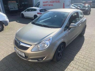 Gebraucht Opel Corsa Catch Me 80 PS (58 kW) 2007 Champagner silber m2 Kleinwagen