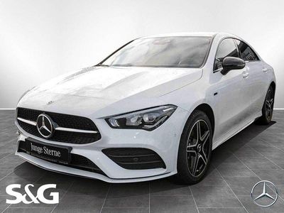 Brugt Mercedes CLA250e AMG 160 HK (117 kW) 2020 Hvid Sedan