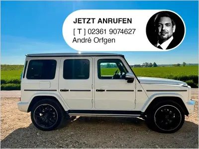 Używany Mercedes G350 286 KM (210 kW) 2022 Biały SUV
