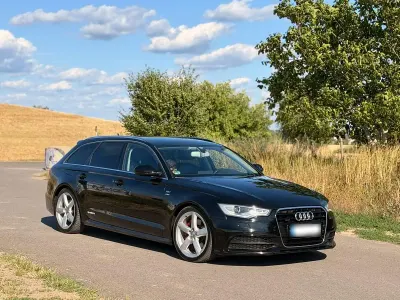 Gebraucht Audi A6 S-Line 245 PS (180 kW) 2012 Schwarz Kombi