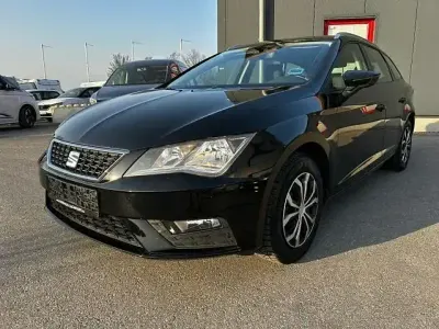 Używany Seat Leon ST Style 110 KM (80 kW) 2017 Czarny Kombi
