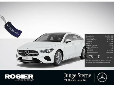 Gebraucht Mercedes CLA180 Shooting Brake Advanced 136 PS (100 kW) 2024 Weiss / polarweiß Kombi