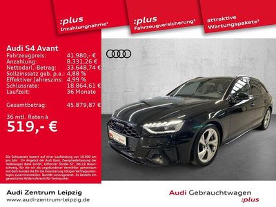 Gebraucht Audi S4 Ambiente 341 PS (250 kW) 2022 Mythosschwarz metallic Kombi