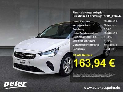 Gebraucht Opel Corsa Elegance 101 PS (74 kW) 2023 Lack weiss banquise/typ aussen Kleinwagen