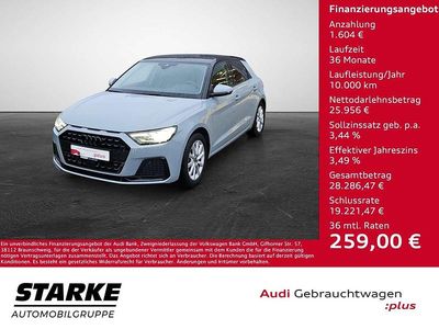 Gebraucht Audi A1 Sportback Advanced 116 PS (85 kW) 2025 Pfeilgrau perleffekt Kleinwagen
