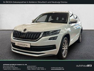 Gebraucht Skoda Kodiaq LAURIN & KLEMENT 190 PS (139 kW) 2021 Moonweiß perleffekt SUV