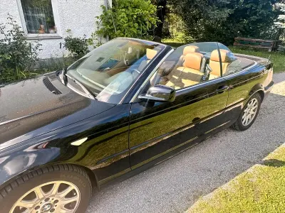Używany BMW 320 170 KM (125 kW) 2003 Czarny Kabriolet