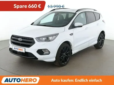 Używany Ford Kuga ST-Line 150 KM (110 kW) 2018 Biały SUV