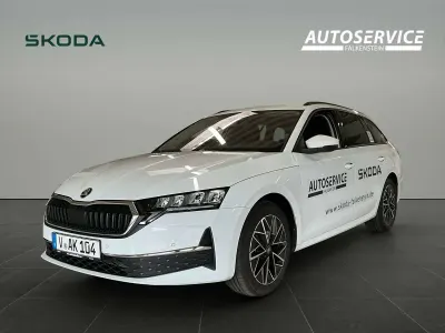 Gebraucht Skoda Octavia 150 PS (110 kW) 2026 Moonweiss metallic Kombi