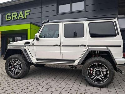 Gebraucht Mercedes G500 4x4² 421 PS (309 kW) 2016 Designo mysticweiß 2 SUV