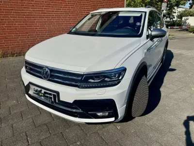 Gebraucht VW Tiguan Allspace Highline 190 PS (139 kW) 2020 Weiß SUV