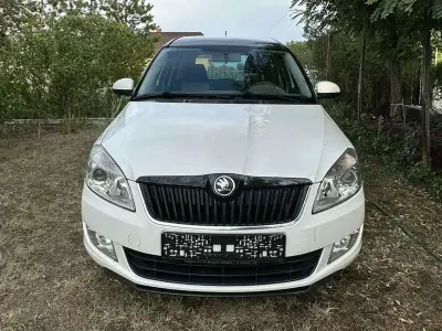 Gebraucht Skoda Roomster Ambition 86 PS (63 kW) 2012 Weiß Van / Kleinbus