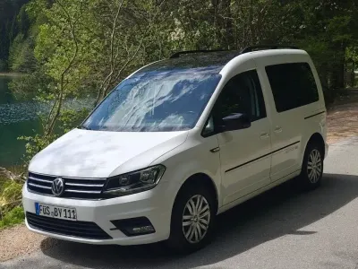 Gebraucht VW Caddy Edition 150 PS (110 kW) 2020 Weiß Van / Kleinbus