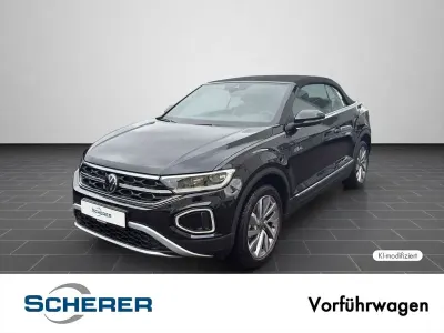 Gebraucht VW T-Roc Cabriolet Goal 150 PS (110 kW) 2026 Schwarz Cabrio