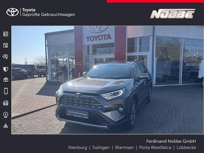 Occasion Toyota RAV4 Hybrid Lounge 218 ch (160 kW) 2021 Gris SUV