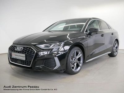 Gebraucht Audi A3 S-Line 150 PS (110 kW) 2021 Mythosschwarz metallic Limousine