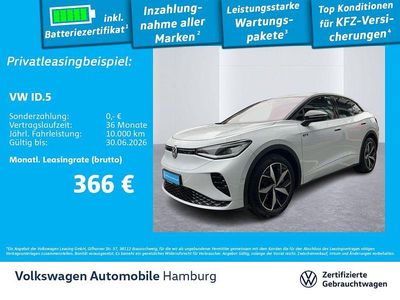 Gebraucht VW ID.5 GTX 219 kW (299 PS) 2022 2y gletscherweiß metallic SUV