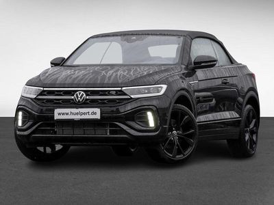 Neu VW T-Roc Cabriolet R-line 150 PS (110 kW) 2026 Deep black perleffekt schwarz Cabrio