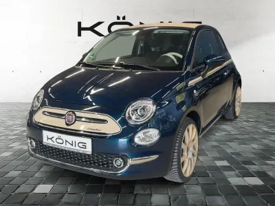Gebraucht Fiat 500C 69 PS (50 kW) 2023 Dipintu di blu metallic, verde Cabrio
