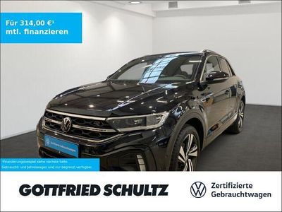 Second-hand VW T-Roc R-line 150 CP (110 kW) 2022 Negru SUV