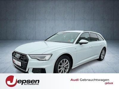 Gletscherweiß metallic Gebraucht 2025 Audi A6 Design Kombi | 50.880 € (Superpreis)