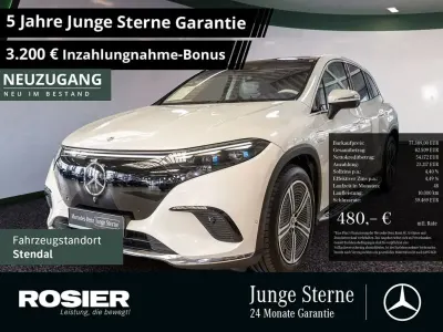 Gebraucht Mercedes EQS450+ Electric Art 264 kW (360 PS) 2023 Weiss / diamantweiss bright SUV