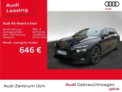 Używany Audi A6 e-tron S-Line 269 kW (367 KM) 2025 Czarny Kombi