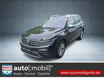 Gebraucht VW Tiguan Allspace Life 200 PS (147 kW) 2022 Schwarz SUV