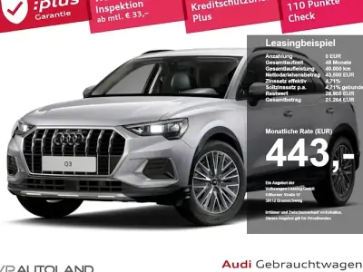 Gebraucht Audi Q3 Advanced 245 PS (180 kW) 2025 Florettsilber metallic SUV