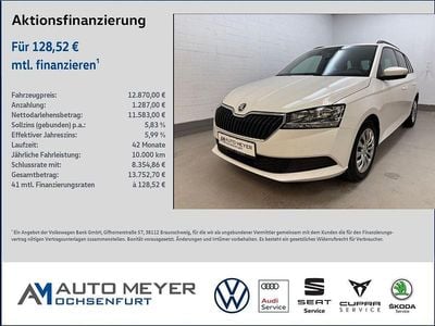 Gebraucht Skoda Fabia Ambition 95 PS (69 kW) 2022 Candyweiß Kombi