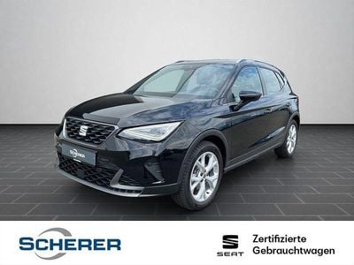 Gebraucht Seat Arona FR 110 PS (80 kW) 2024 Midnight schwarz metallic SUV