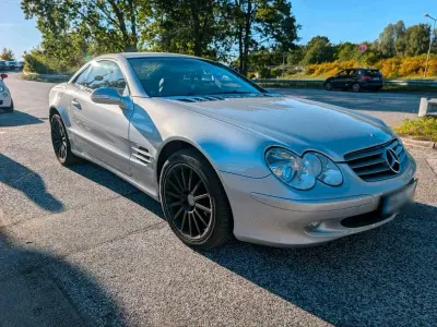 Gebraucht Mercedes SL350 245 PS (180 kW) 2003 Silber Cabrio