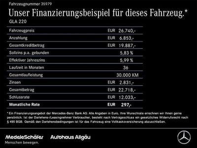 Gebraucht Mercedes GLA220 Business 190 PS (139 kW) 2020 Mountaingrau (metallic) SUV