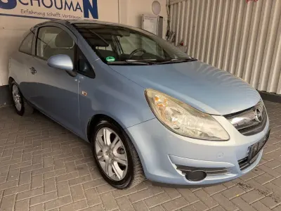 Gebraucht Opel Corsa Edition 80 PS (58 kW) 2009 Blau Kleinwagen