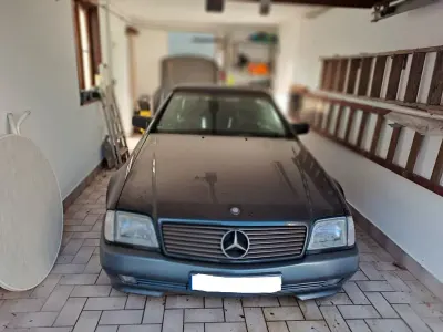 Gebraucht Mercedes SL500 320 PS (235 kW) 1990 Schwarz Cabrio