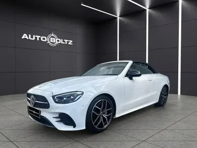 Gebraucht Mercedes E200 AMG 211 PS (155 kW) 2024 Polarweiß Cabrio