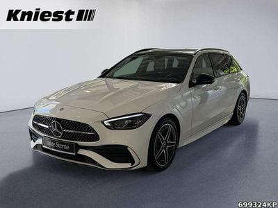 Gebraucht Mercedes C220 AMG 197 PS (144 kW) 2025 Unilack polarweiß Kombi