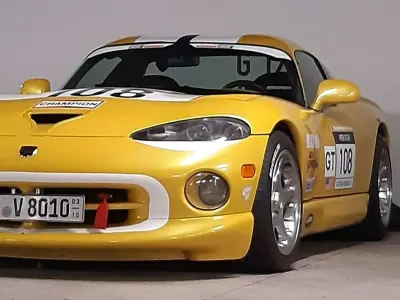 Gebraucht Dodge Viper 450 PS (330 kW) 1997 Gelb Coupé