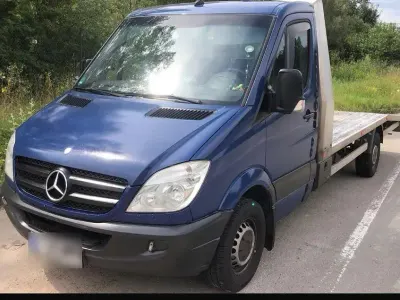 Gebraucht Mercedes Sprinter 163 PS (119 kW) 2012 Blau
