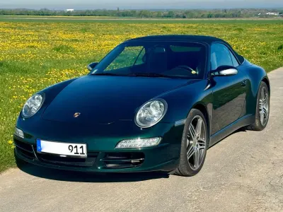 Gebraucht Porsche 997 325 PS (239 kW) 2008 Grün Cabrio