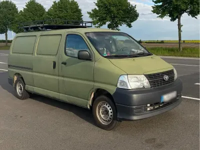 Gebraucht Toyota HiAce 109 PS (80 kW) 2008 Grün Van