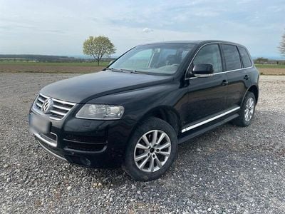 Usata VW Touareg 224 CV (164 kW) 2006 Nero SUV