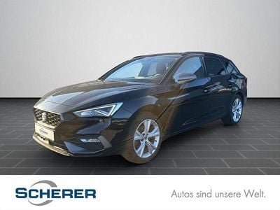 Gebraucht Seat Leon FR 150 PS (110 kW) 2022 Midnight schwarz metallic (metallic) Limousine