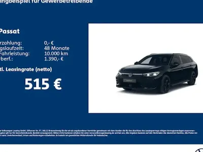 Ny VW Passat R-line 150 HK (110 kW) 2025 Sort Stationcar
